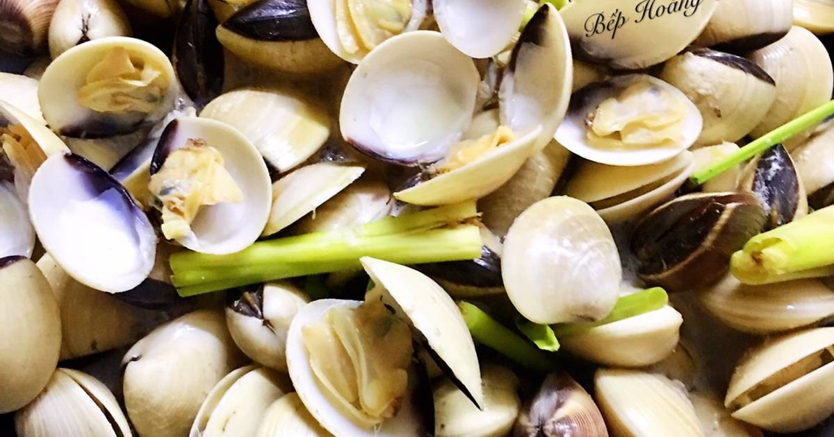 Nghêu Hấp Sả
