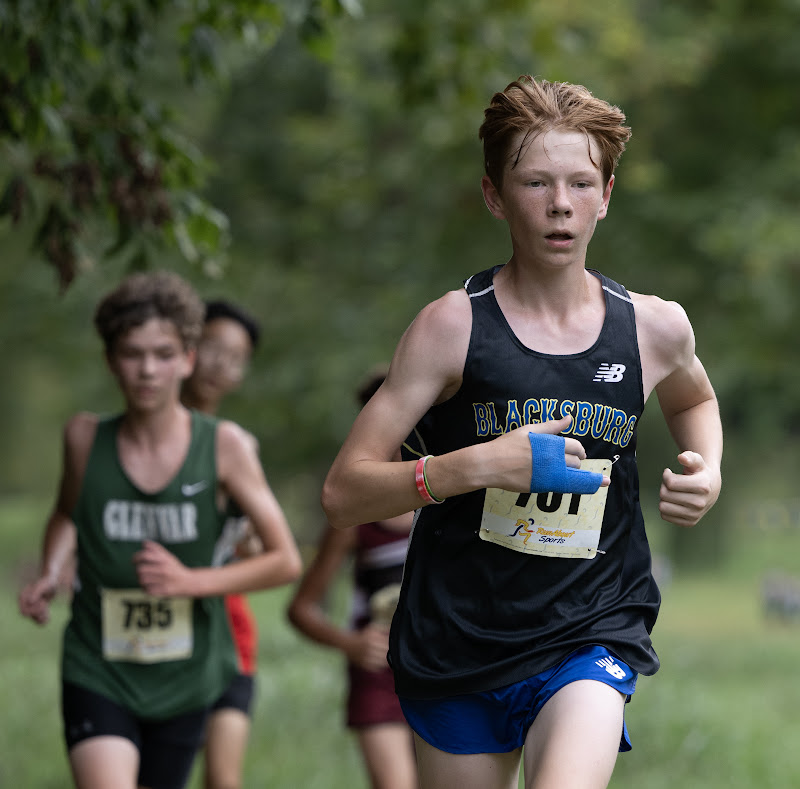Photo from HS: Cross Country of Eli Settlage