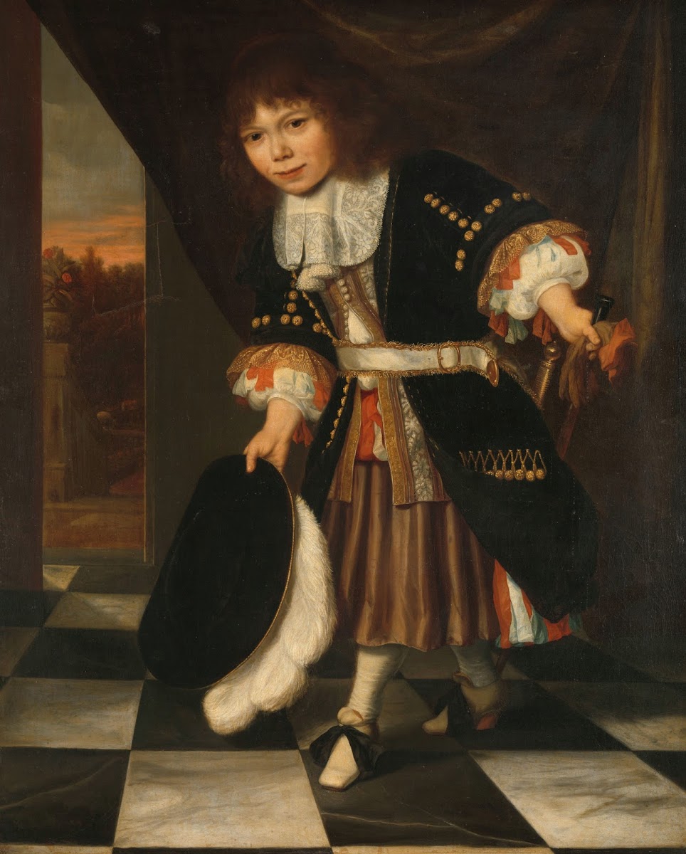 Portrait Of A Boy Called The Young Son Of Admiral Van Nes 1669