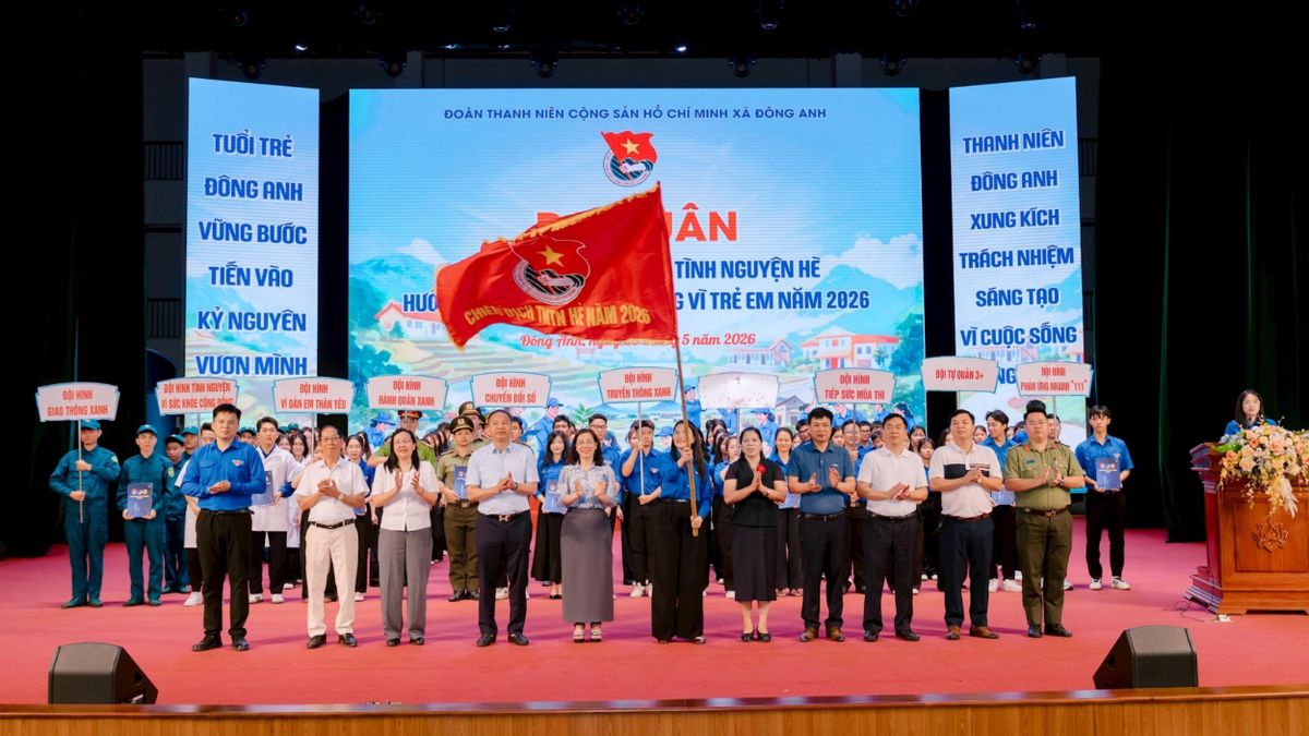 Xã Đông Anh triển khai các hoạt động hè cho thanh, thiếu nhi - Đài Phát thanh và truyền hình Hà Nội