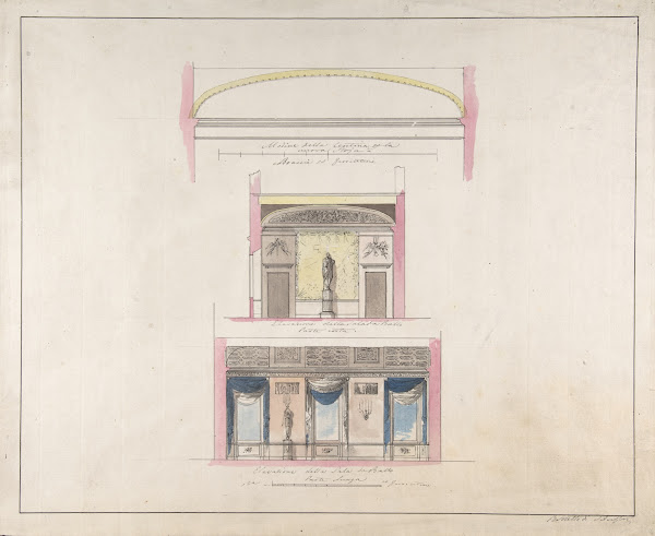 Elevation della nuova Galleria 17961873