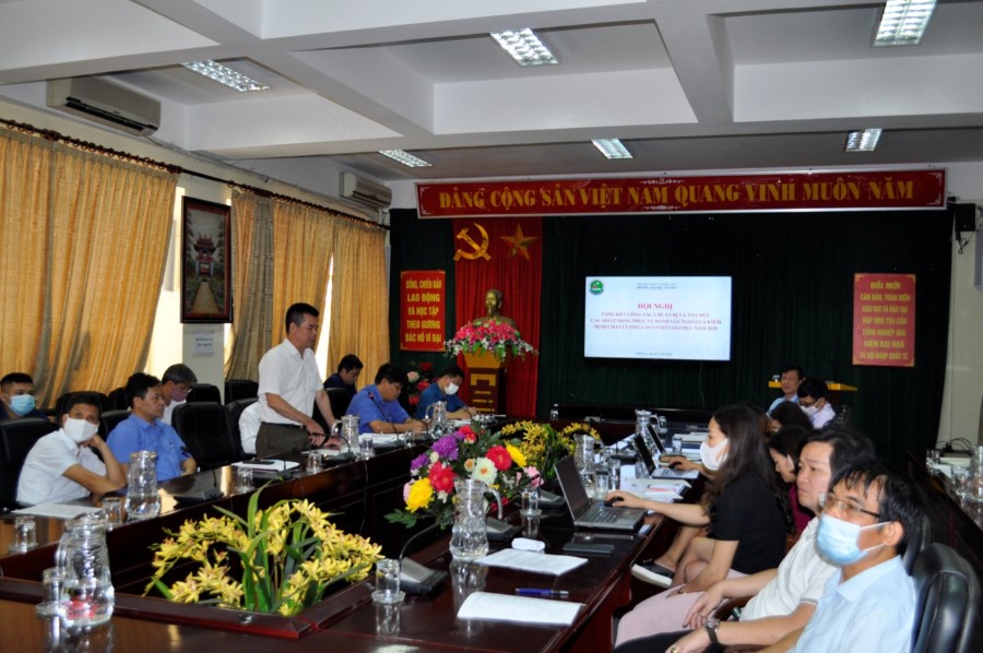 Hội nghị tổng kết công tác chuẩn bị và tổ chức các hoạt động phục vụ đánh giá ngoài, kiểm định chất lượng cơ sở giáo dục năm 2020