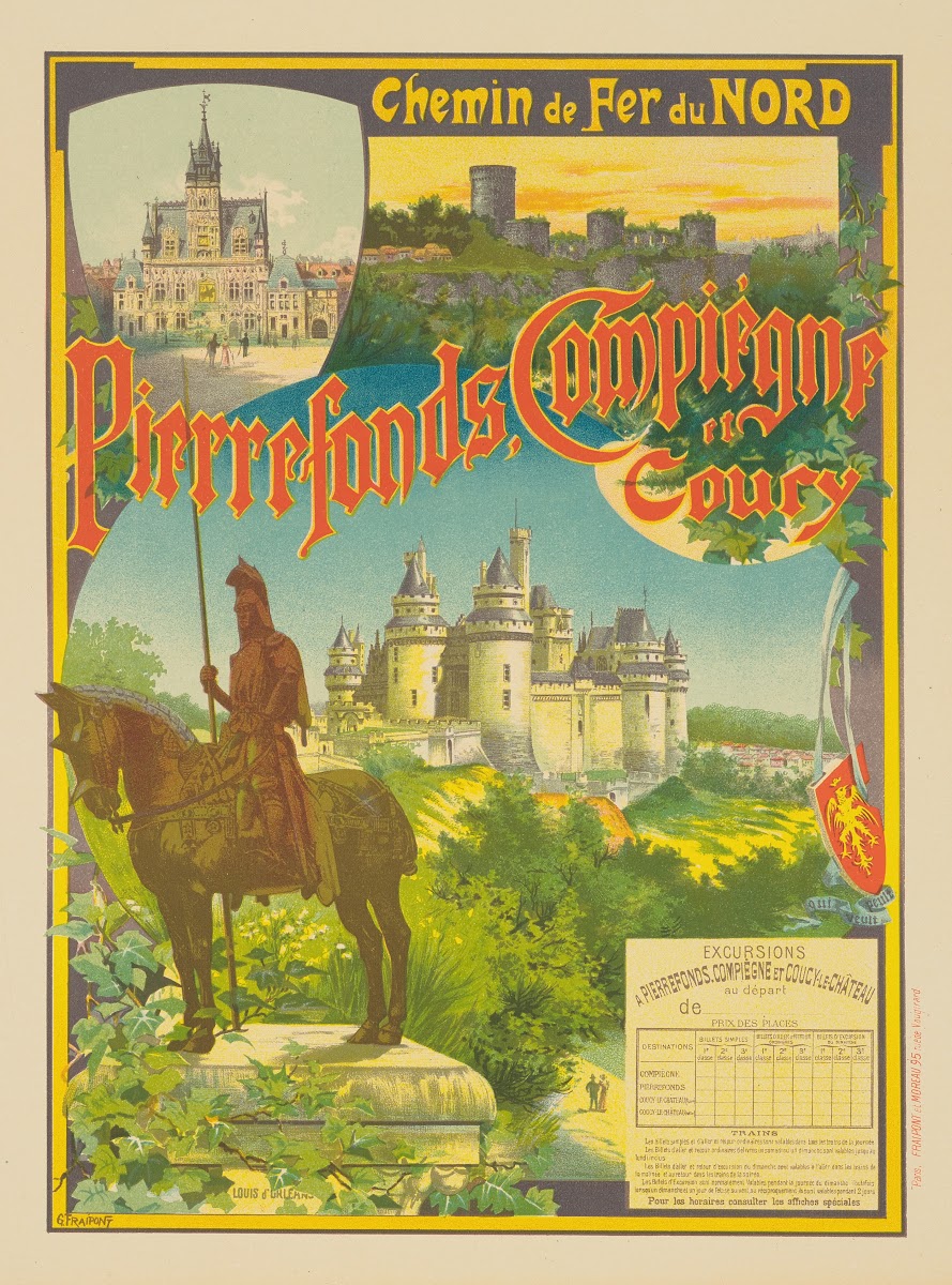 Pierrefonds Compiègne et Coucy 1899