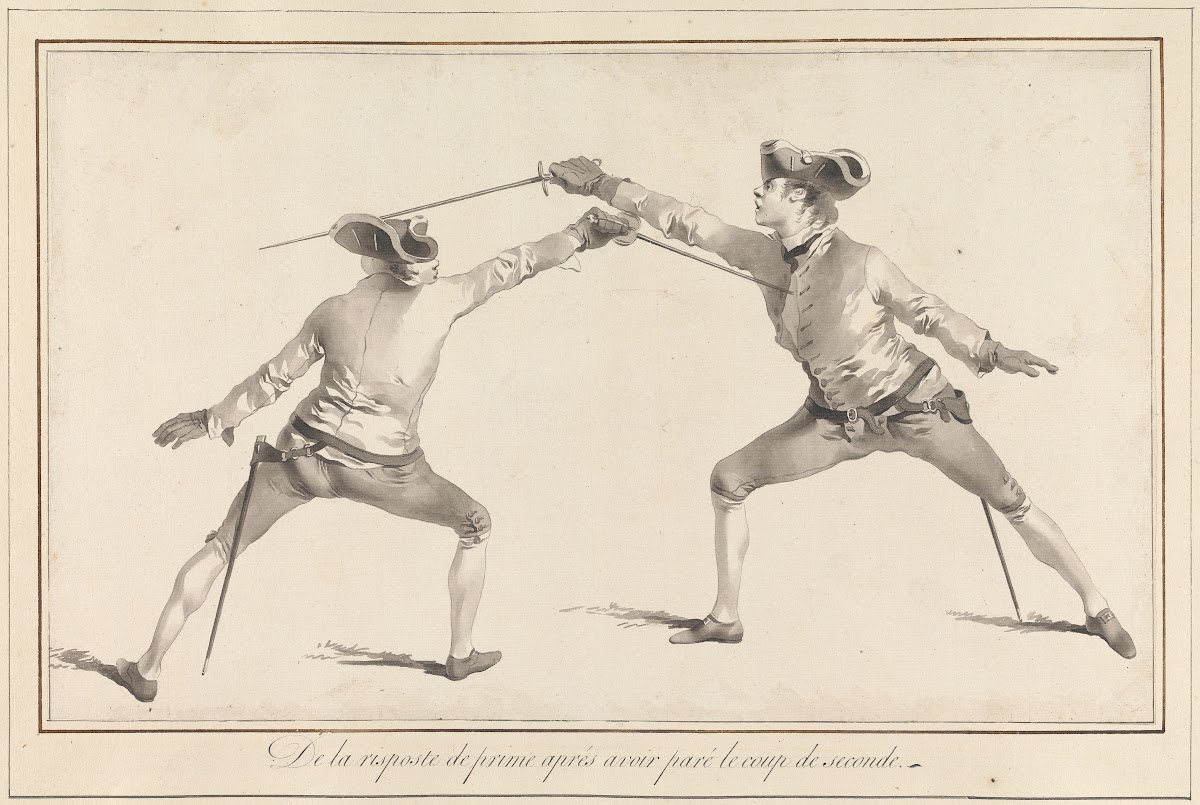 De la Risposte de Prime Aprés Avoir Paré le Coup de Seconde 1763
