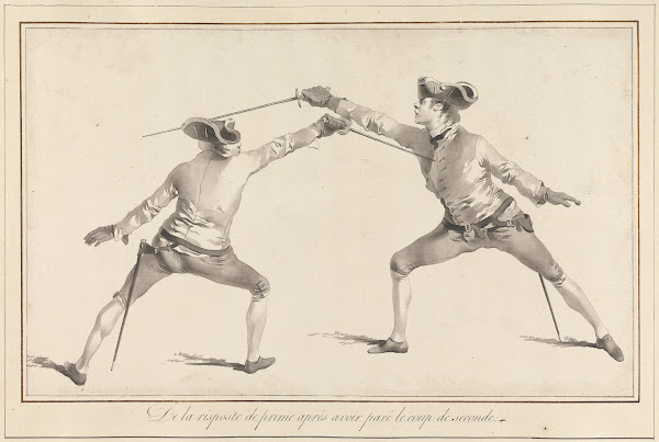 De la Risposte de Prime Aprés Avoir Paré le Coup de Seconde 1763