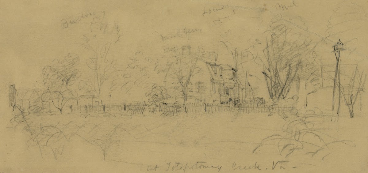 At Totopotomay Creek Va 1864