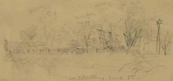 At Totopotomay Creek Va 1864