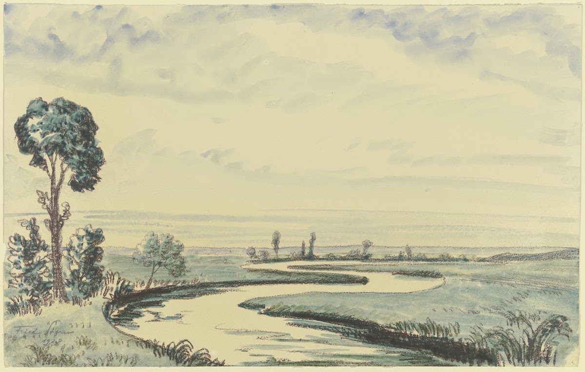 At the Nidda 1928