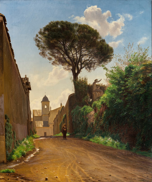 Via San Nicola Di Tolentino In Rome 1871