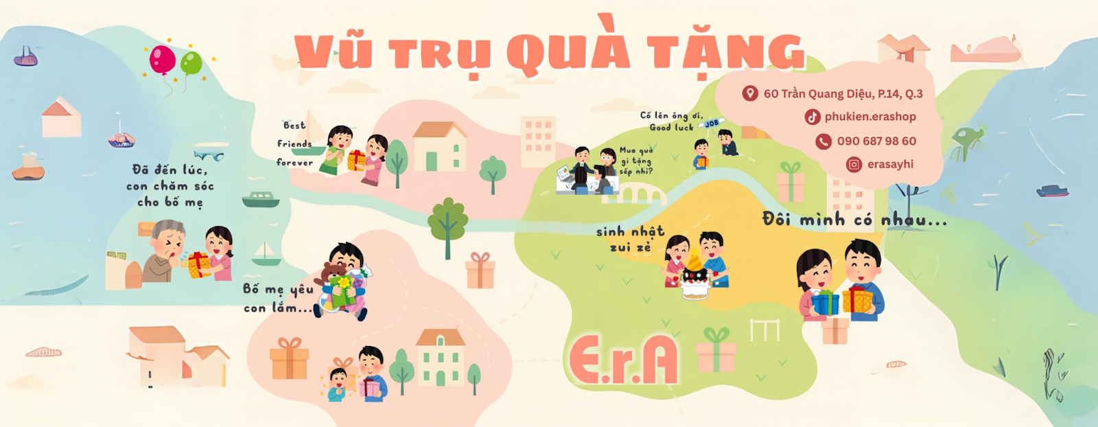 ERA Vũ Trụ Quà Tặng