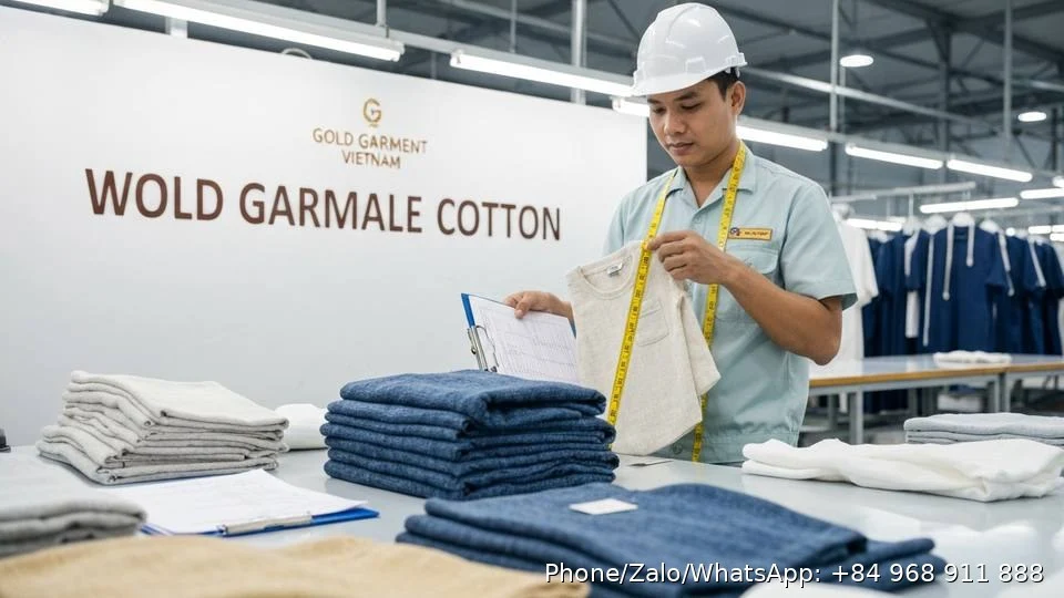 Wholesale Cotton Clothing - Gold Garment Vietnam