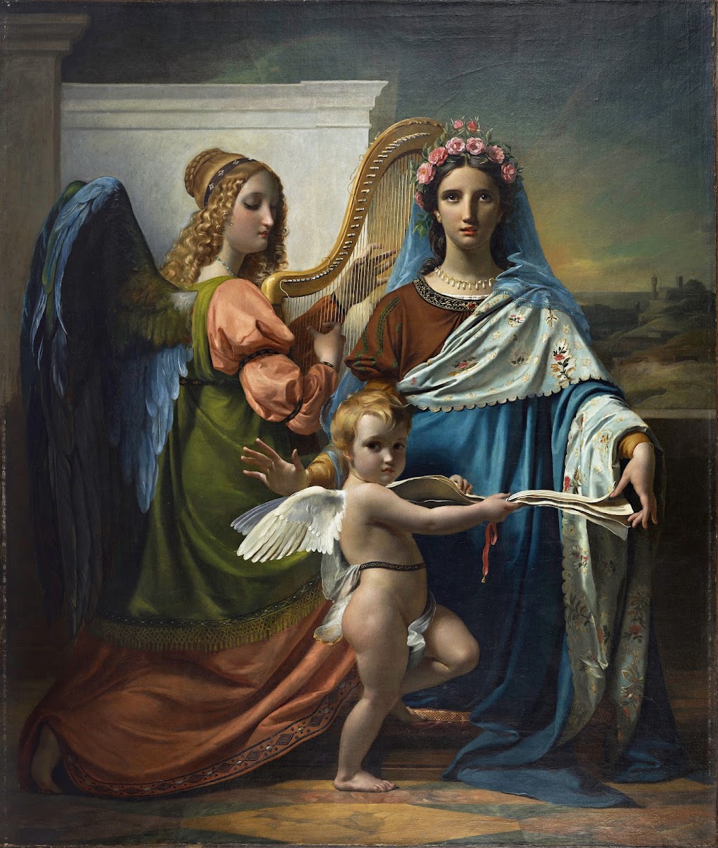 Saint Cecilia Of Rome 1824