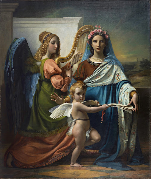 Saint Cecilia Of Rome 1824