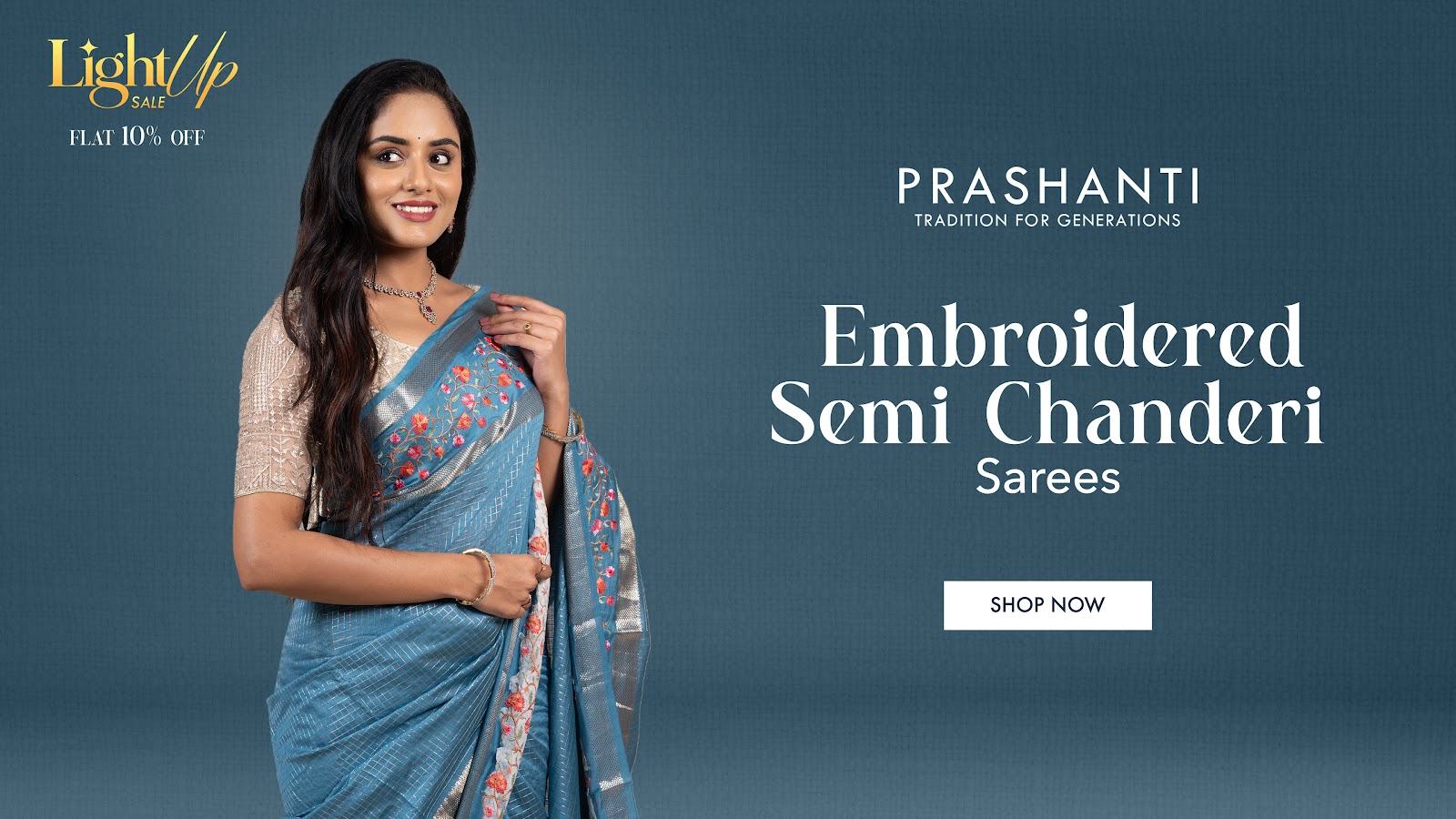 Semi Chanderi Sarees