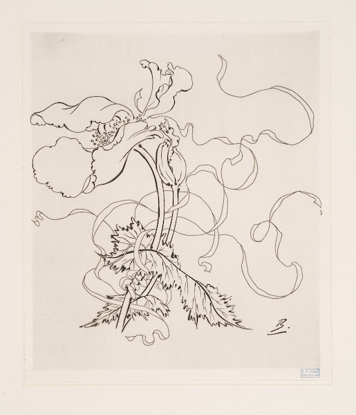 Assiette coquelicot 1866   1878