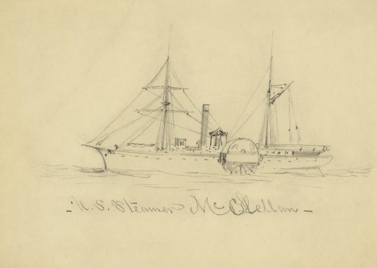 US Steamer McClellan 1860 1865