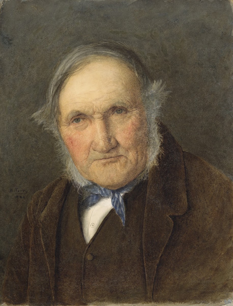 Portrait of an unknown man 1886