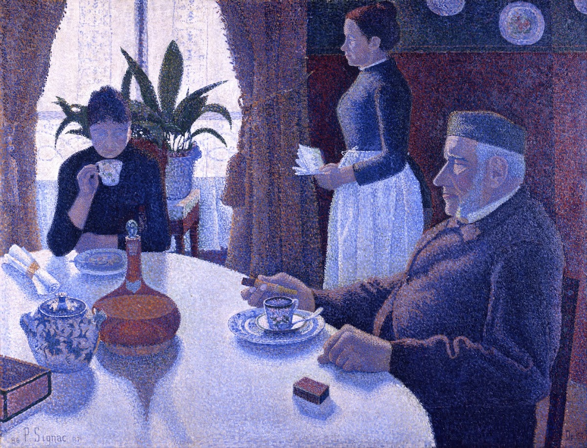 La salle à manger 1886   1887