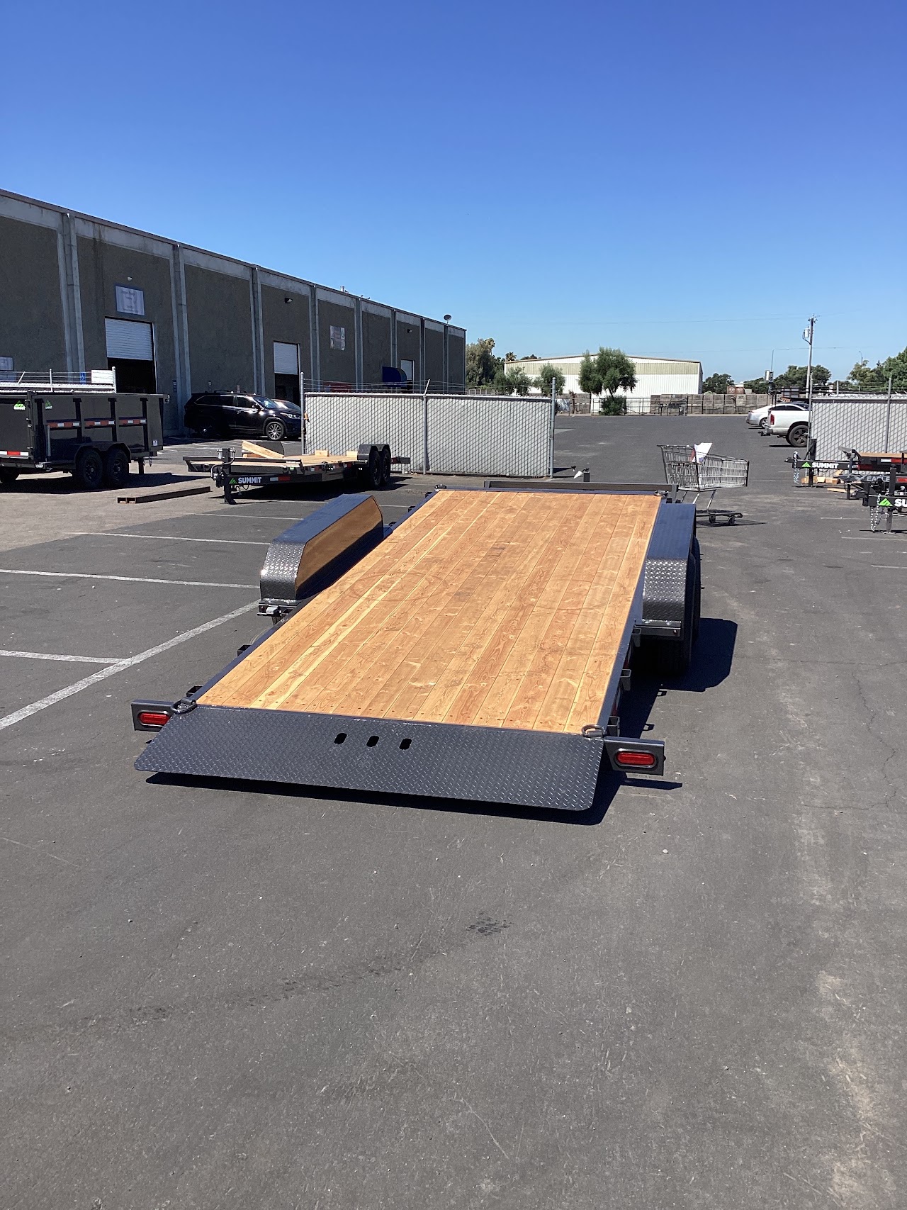 Cascade 6' 7x22 16+6 TA Stationary Tiltbed 14K W/Removable Fenders