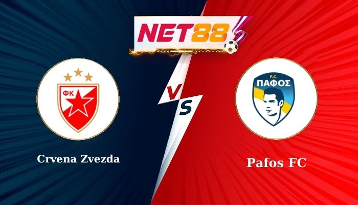 Soi kèo trận đấu Crvena Zvezda vs Pafos FC