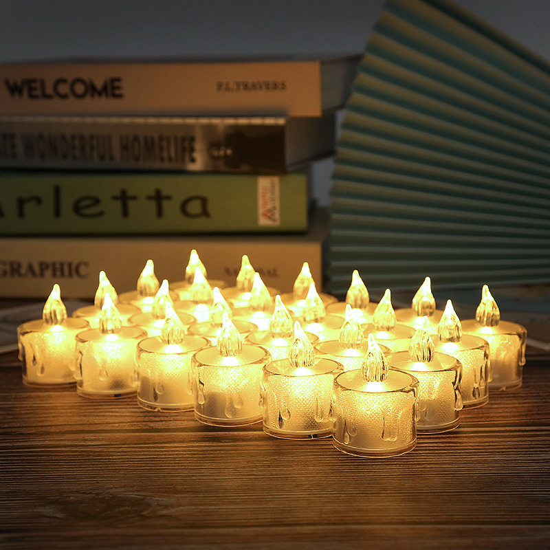 LED Tealight, Decorative Crystal Look