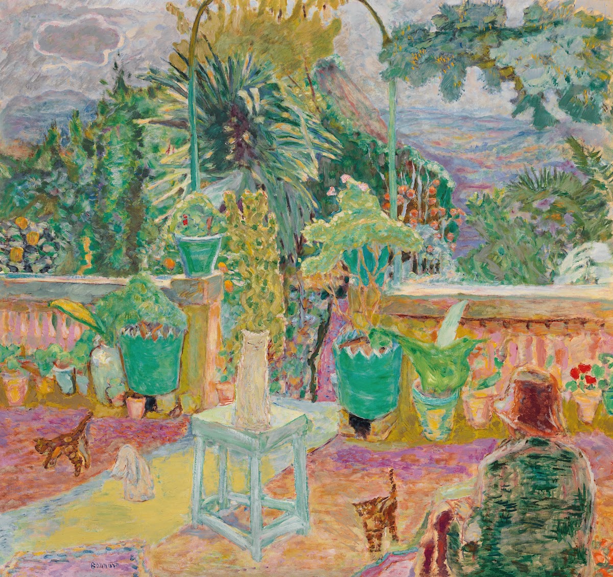 La Terrasse ou Une terrasse à Grasse 1912