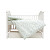 Bedding set for a baby crib 5 el Twins Via (poplin) Fox