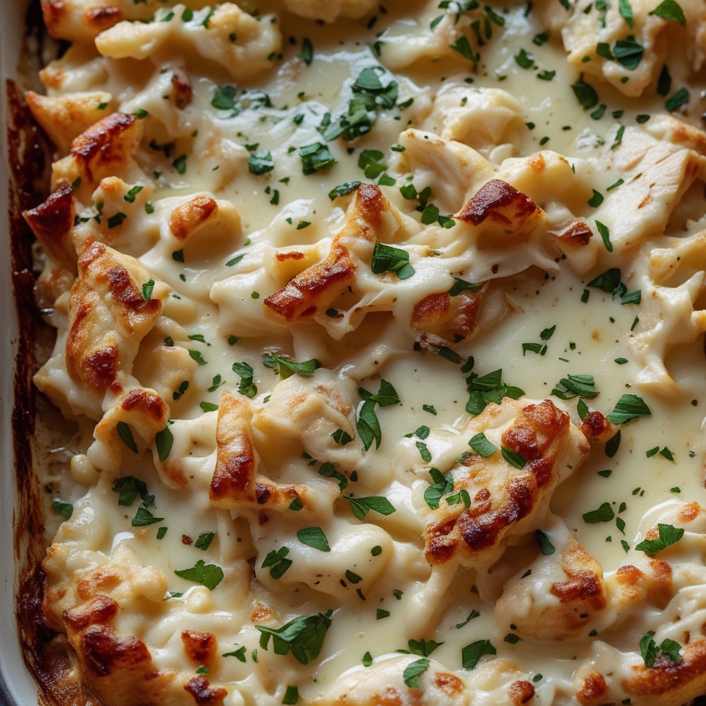 High-Protein Chicken Alfredo Bake for Easy Low-Carb Meal Prep — Quick & Family-Friendly