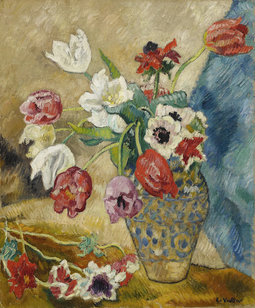 Tulipes et anemones 1920