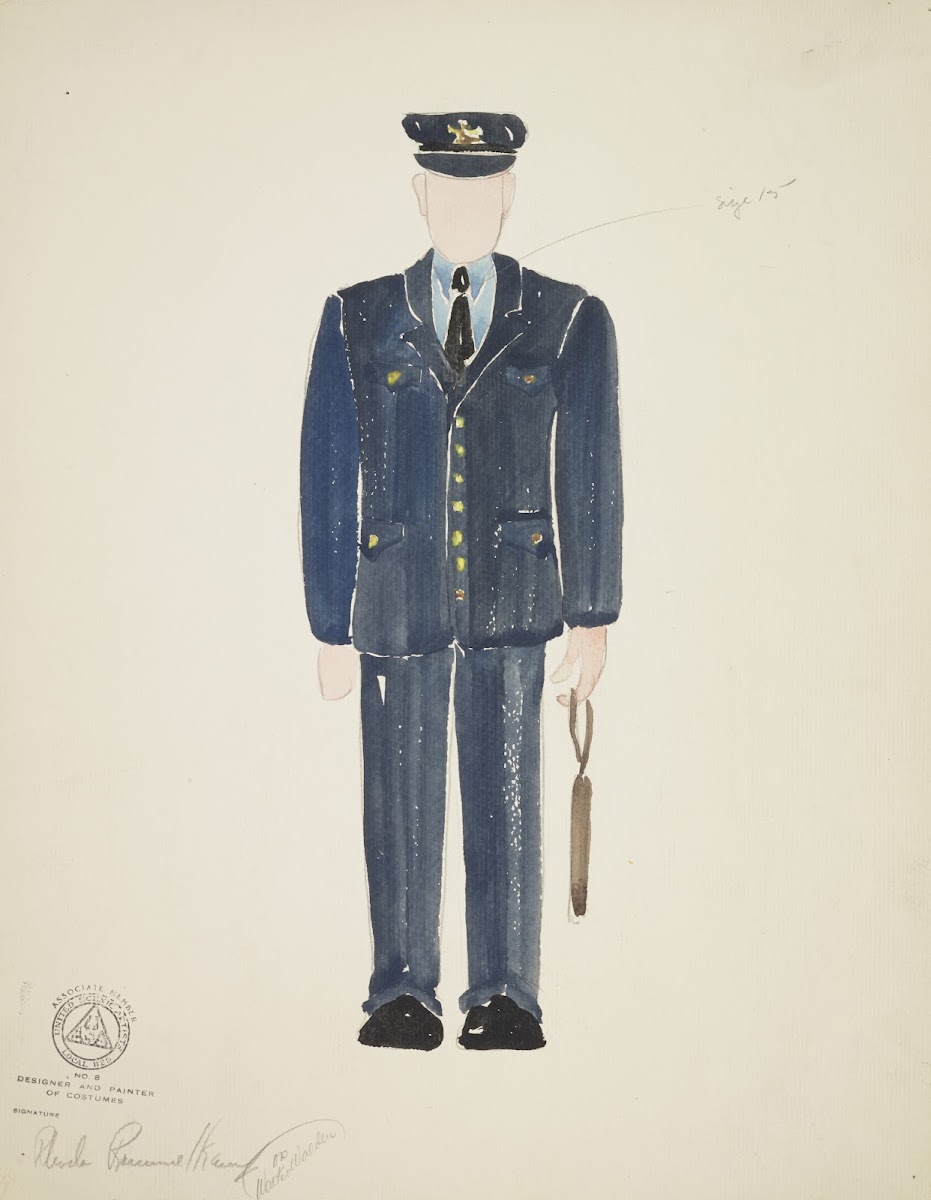 Mr Dooley Jr Navy Policemans Uniform With Peaked Cap And Nightstick 1934 1943