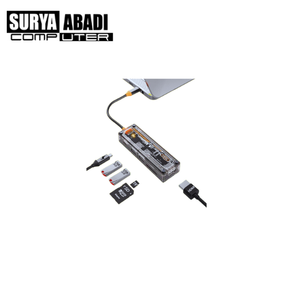 USB TYPE C VENTUZ 6 IN 1