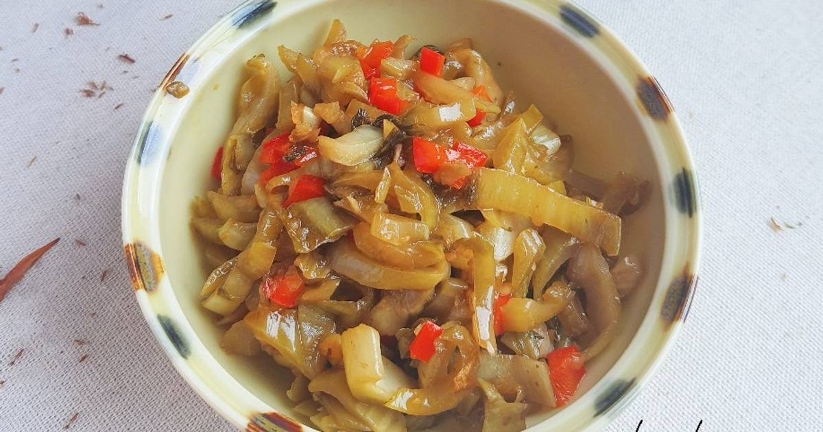 🔸️DƯA CẢI CHUA XÀO TỎI