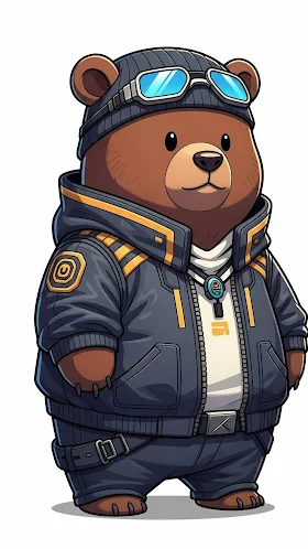 Stylish Bear Avatar