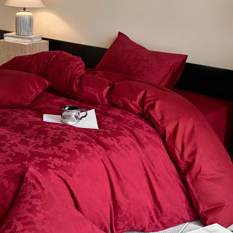 Festive Cotton Bedding Set for Special Occasions
