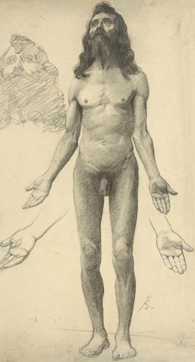 Nude man