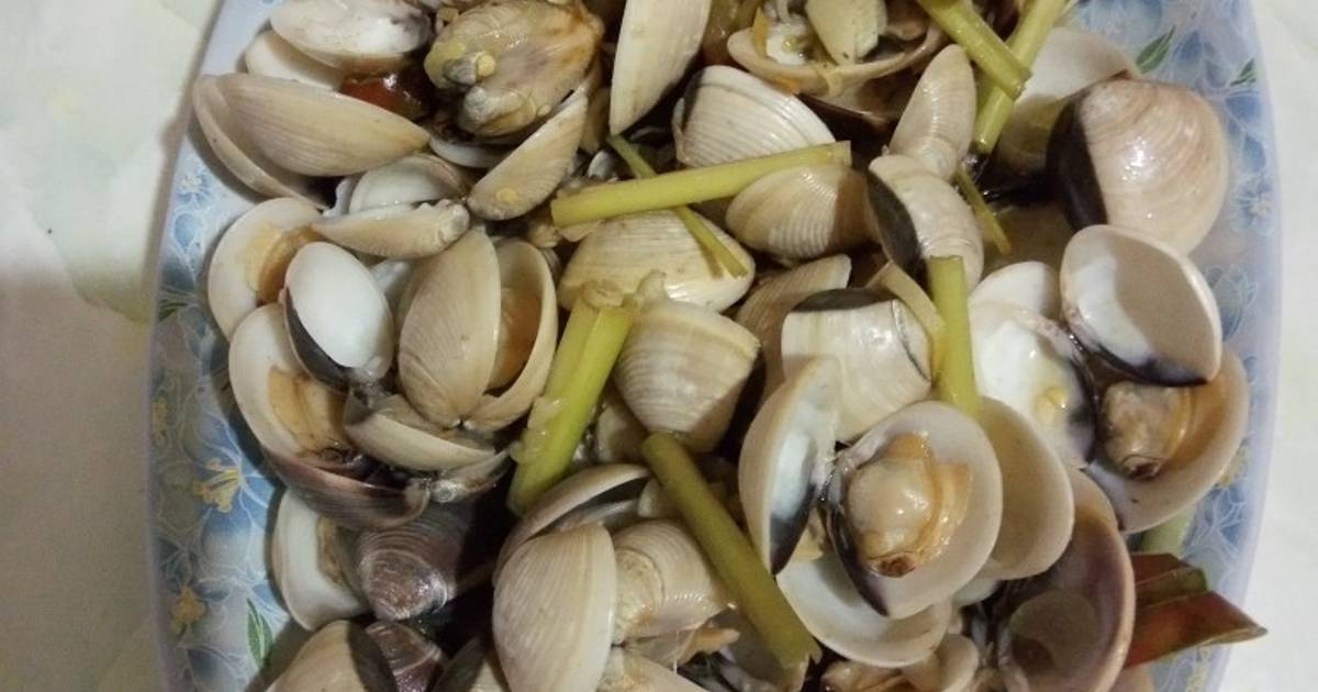 Ngao hấp sả ớt