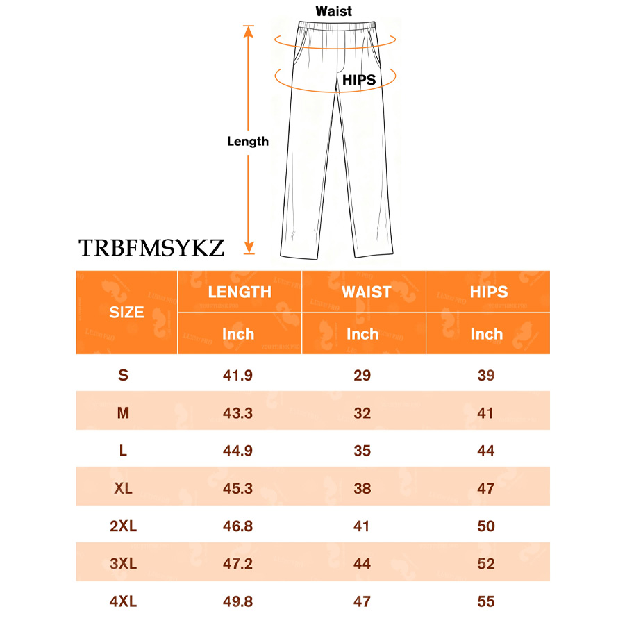 AOP Polyester Cotton Imitation Pajama Single Pants