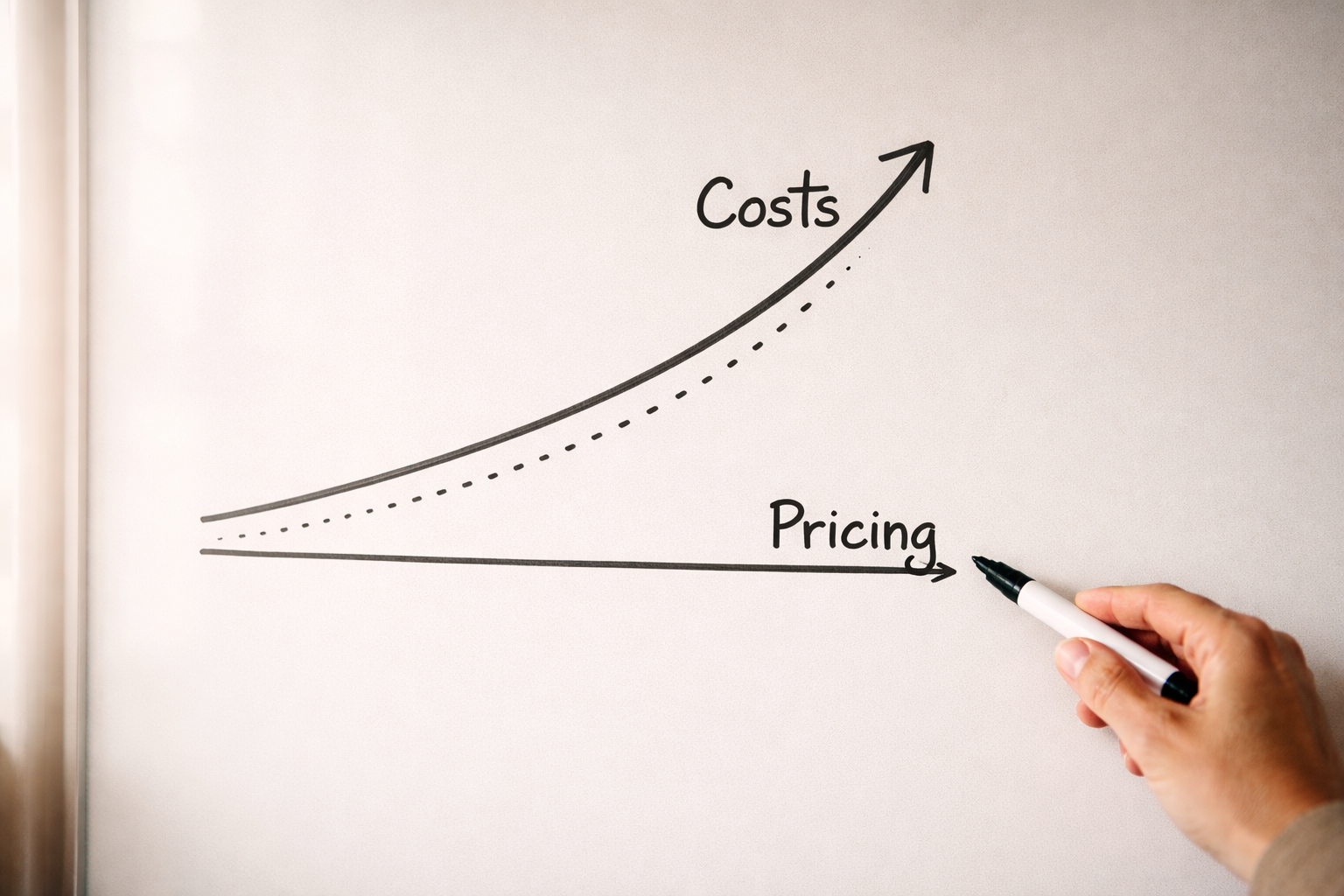 When Your Pricing Has Not Changed in Three Years and Your Costs Have
