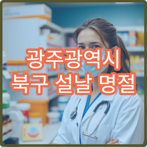 광주광역시 북구 설날 명절 내과 연휴 진료 병원 감기·속쓰림 치료 가능