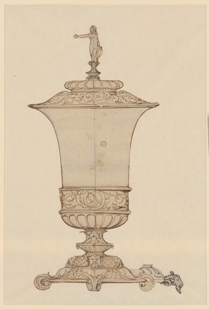 Deckelpokal Mit Allegorischer Frauengestalt 1535