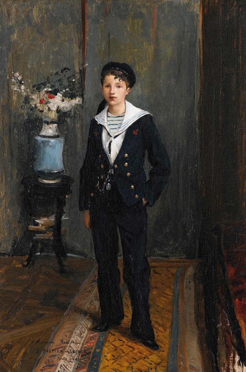 Portrait Of A Young Boy 1881
