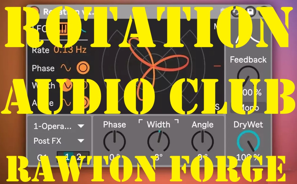 Rotation v1.7 Max for Live Device AMXD