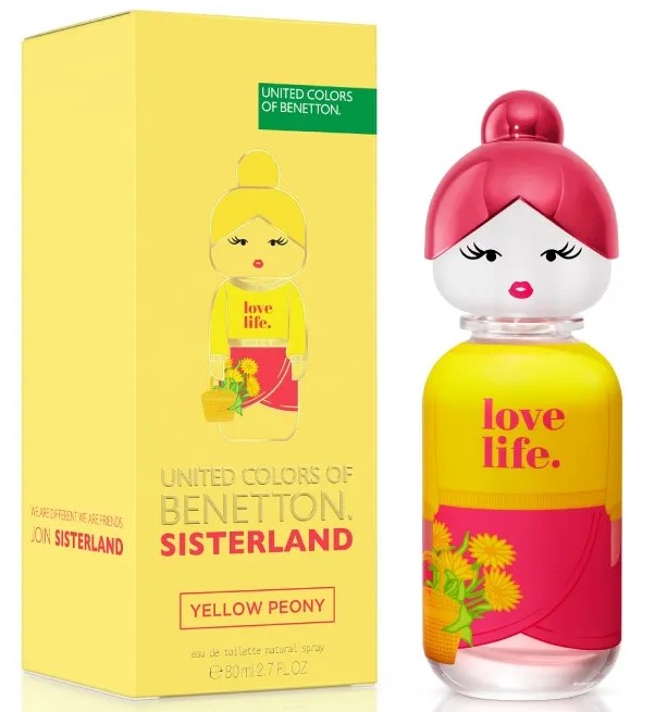 SISTERLAND YELLOW PEONY DE BENETTON MUJER 80ML EDT