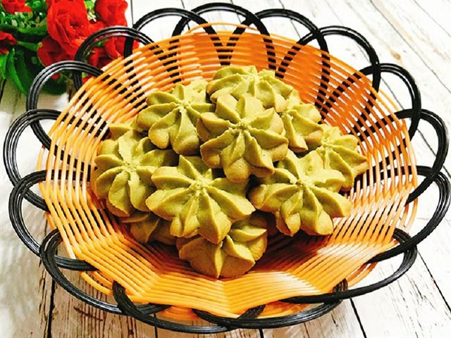 Bánh Quy Trà Xanh Giòn Xốp