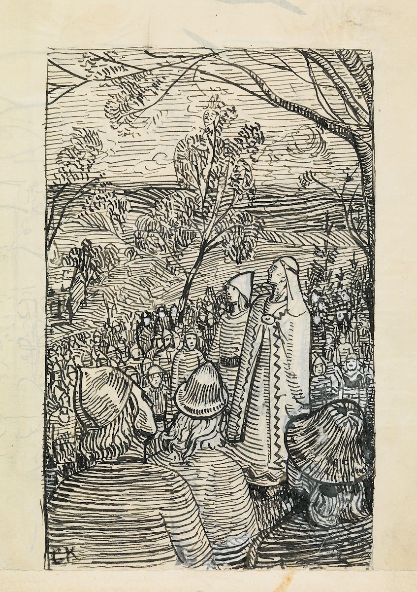 Ubenyttet illustrasjon Snorre Sturlason Kongesagaer Kristianina 1899 1895 1899