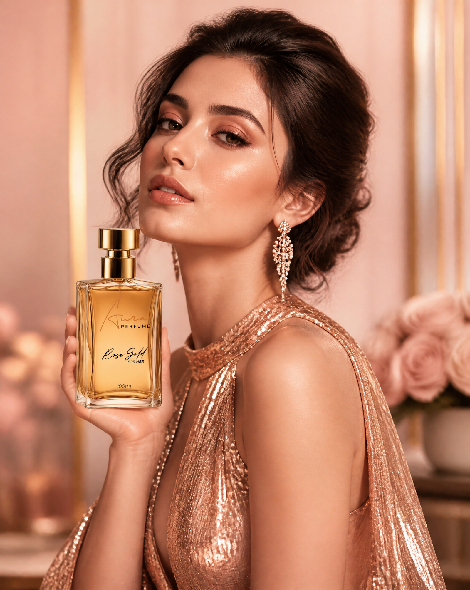Sesión fotográfica de moda de lujo ultra premium