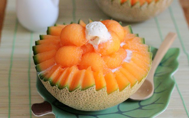 Bingsu Dưa Lưới