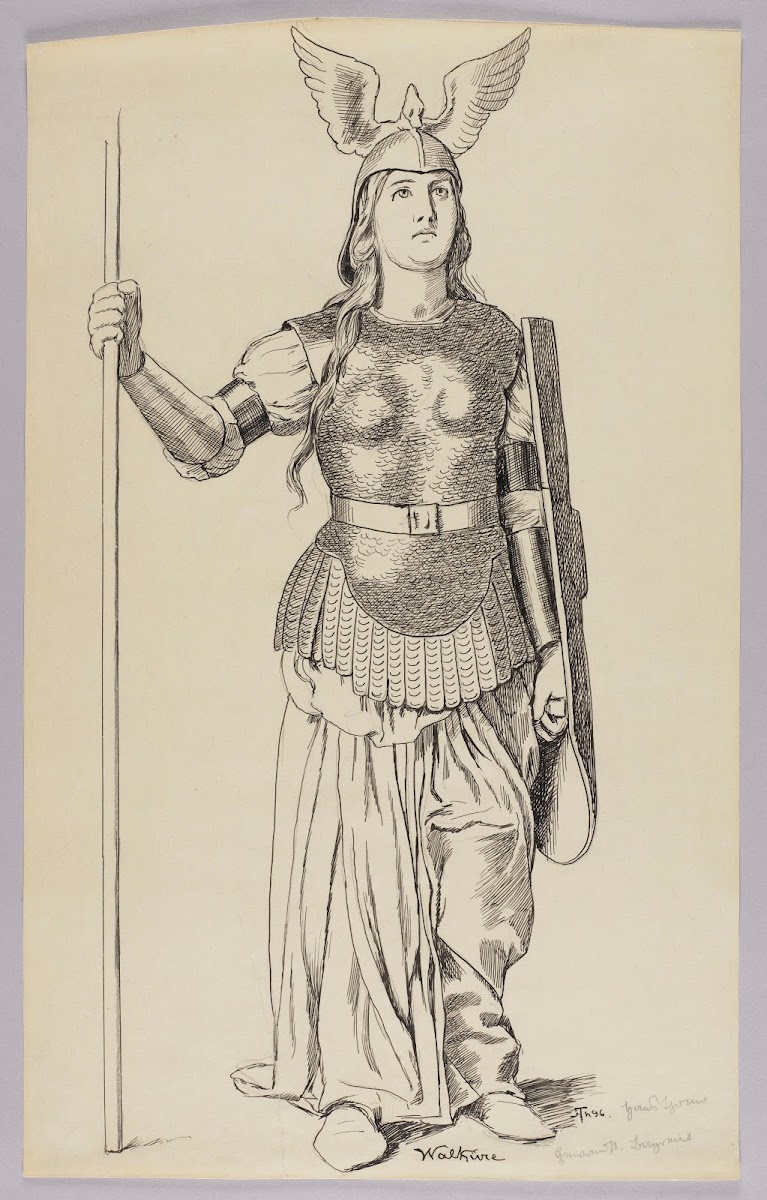 Costume Design for Valkyrie 1896