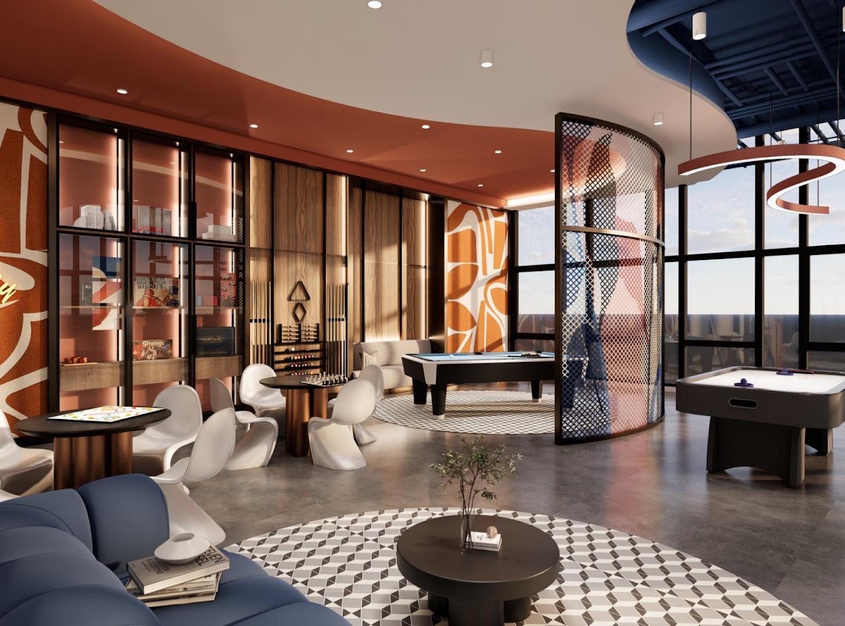 Aricia Residences — games room