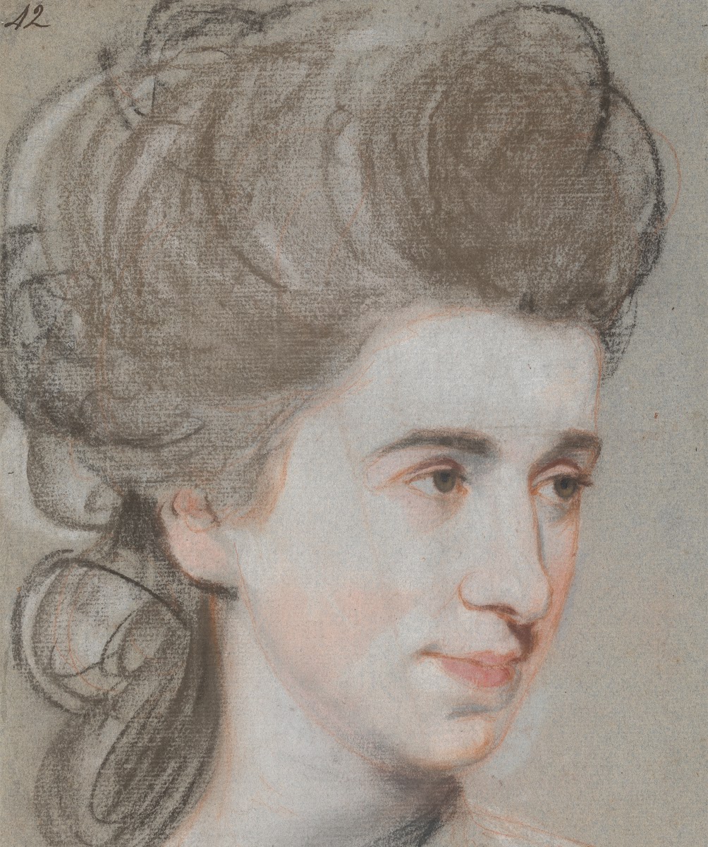 Head of a Lady ca 1780